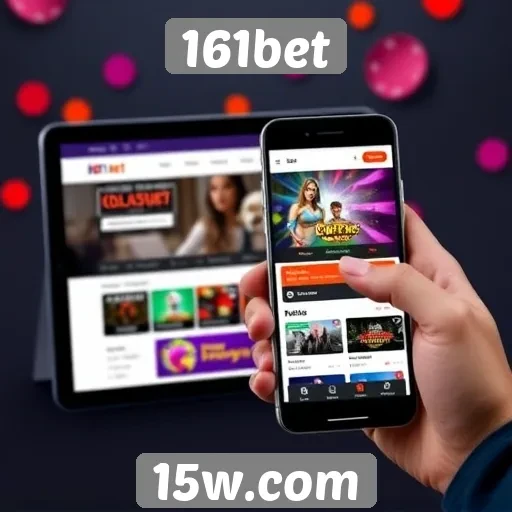 Acessibilidade do site 161bet em dispositivos móveis
