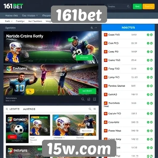 Opções de apostas disponíveis no site 161bet