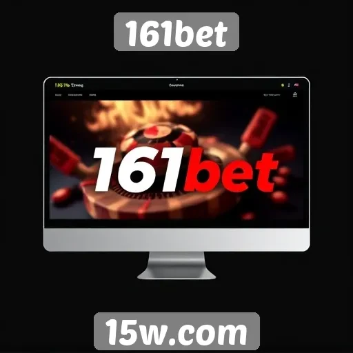 Interface do usuário do site 161bet é intuitiva